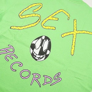 CHROME HEARTS クロム・ハーツ MATTY BOY PPO SEX RECORDS SS T-SHIRT LIGHT GREEN Tシャツ ライムグリーン Size 【M】 【新古品・未使用品】 20794597