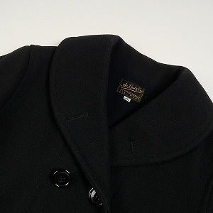 At Last ＆ Co アットラスト/BUTCHER PRODUCTS ブッチャープロダクツ MACKINAW COAT WOOL BLACK Pコート 黒 Size 【38】 【中古品-良い】 20794843