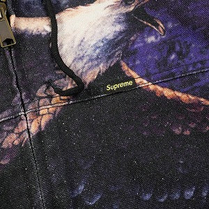 SUPREME シュプリーム 21SS Eagle Hooded Work Jacket Black ワークジャケット 黒 Size 【XL】 【中古品-非常に良い】 20794993