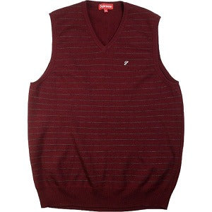 SUPREME シュプリーム 22SS Sweater Vest Red ニットベスト 赤 Size 【XL】 【中古品-非常に良い】 20795069