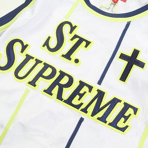 SUPREME シュプリーム 20SS Basketball Jersey White ジャージ 白 Size 【XL】 【中古品-良い】 20795074