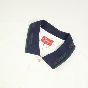 SUPREME シュプリーム 17SS Rib Collar SS Denim Shirt White 半袖シャツ 白 Size 【XL】 【中古品-良い】 20795080