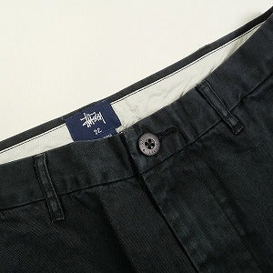 STUSSY ステューシー Washed Chino Pants Black チノパンツ 黒 Size 【W32】 【新古品・未使用品】 20795475