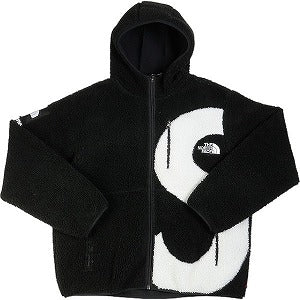 SUPREME シュプリーム ×THE NORTH FACE ザノースフェイス 20AW S Logo Hooded Fleece Jacket フリースジャケット 黒 Size 【L】 【中古品-非常に良い】 20795496