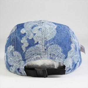 SUPREME シュプリーム 23SS Flames Jacquard Denim Camp Cap Washed Indigo キャンプキャップ インディゴ Size 【フリー】 【新古品・未使用品】 20795550