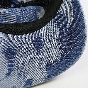 SUPREME シュプリーム 23SS Flames Jacquard Denim Camp Cap Washed Indigo キャンプキャップ インディゴ Size 【フリー】 【新古品・未使用品】 20795550