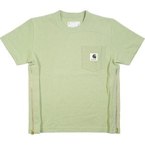 sacai サカイ ×Carhartt 24SS WIP Tee Green Tシャツ 緑 Size 【S】 【中古品-非常に良い】 20795598