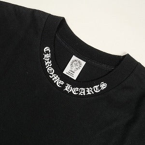 CHROME HEARTS クロム・ハーツ CH W CROSS NECK LOGO SS T-SHIRT BLACK Tシャツ 黒 Size 【L】 【中古品-良い】 20795650