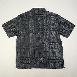 SUPREME シュプリーム 24SS Tray Jacquard S/S Shirt Black 半袖シャツ 黒 Size 【L】 【新古品・未使用品】 20795802