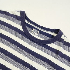 TENDERLOIN テンダーロイン T-TEE BORDER NAVY Tシャツ 白紺 Size 【L】 【中古品-良い】 20796001