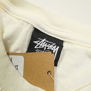 STUSSY ステューシー 24SS BURLY THREADS TEE PIGMENT DYED White Tシャツ 白 Size 【S】 【新古品・未使用品】 20796091