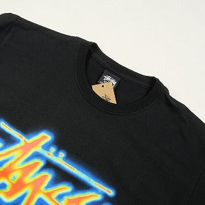 STUSSY ステューシー 24SS THERMAL STOCK TEE Black Tシャツ 黒 Size 【M】 【新古品・未使用品】 20796104