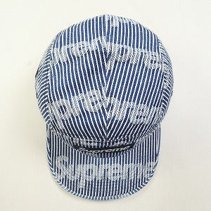 SUPREME シュプリーム 24SS Denim Camp Cap Stripe デニムキャンプキャップ インディゴ Size 【フリー】 【新古品・未使用品】 20796134