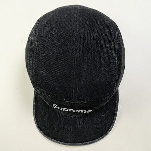 SUPREME シュプリーム 24SS Denim Camp Cap Black デニムキャンプキャップ 黒 Size 【フリー】 【新古品・未使用品】 20796165