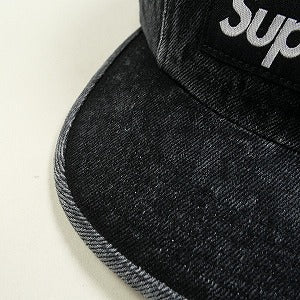 SUPREME シュプリーム 24SS Denim Camp Cap Black デニムキャンプキャップ 黒 Size 【フリー】 【新古品・未使用品】 20796165