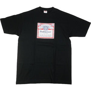 SUPREME シュプリーム 09SS ×Budweiser Logo Tee Black Tシャツ 黒 Size 【L】 【新古品・未使用品】 20796241