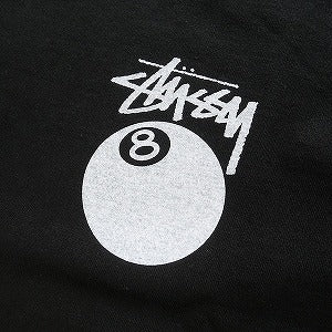 STUSSY ステューシー 24SS 8 BALL TEE PIGMENT DYED Black Tシャツ 黒 Size 【M】 【新古品・未使用品】 20796367