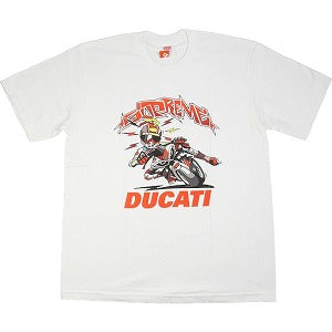 SUPREME シュプリーム ×Ducati 24SS Bike Tee White Tシャツ 白 Size 【M】 【新古品・未使用品】 20796556