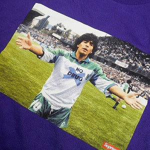 SUPREME シュプリーム 24SS Maradona Tee Purple Tシャツ 紫 Size 【L】 【新古品・未使用品】 20796723