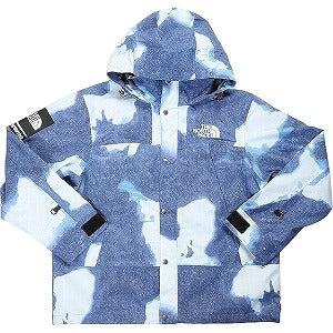 SUPREME シュプリーム ×THE NORTH FACE 21AW Bleached Denim Print Mountain Jacket Indigo ジャケット インディゴ Size 【M】 【新古品・未使用品】 20796739