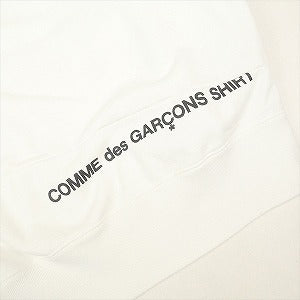 SUPREME シュプリーム ×COMME des GARCONS SHIRT 18AW Split Box Logo Hooded Sweatshirt White パーカー 白 Size 【M】 【中古品-良い】 20796786