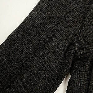 At Last ＆ Co アットラスト/BUTCHER PRODUCTS ブッチャープロダクツ 402 WOOL TROUSERS HOUNDSTOOTH BLACK-BROWN パンツ 茶 Size 【32】 【中古品-ほぼ新品】 20796825