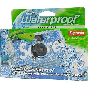SUPREME シュプリーム ×Fujifilm 24SS Waterproof Camera Blue カメラ