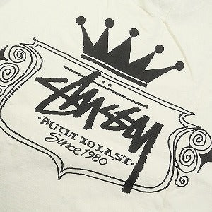 STUSSY ステューシー 24SS BUILT TO LAST TEE PIGMENT DYED White Tシャツ 白 Size 【L】 【新古品・未使用品】 20797268