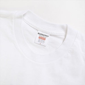 SUPREME シュプリーム ×Burberry 22SS Box Logo Tee BOXロゴTシャツ 白 Size 【XL】 【新古品・未使用品】 20797271