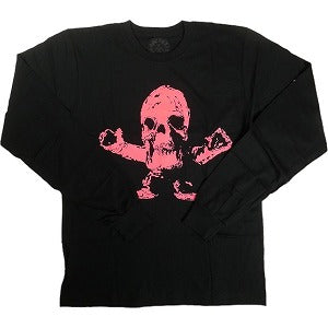 CHROME HEARTS クロム・ハーツ FOTI M LS CREW F22-1B BLACK/NEON PINK ロンT 黒 Size 【M】 【新古品・未使用品】 20797374