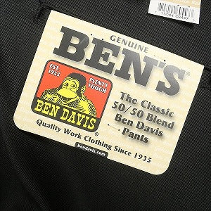 BEN DAVIS ベンデイビス WORK PANTS BLACK パンツ 黒 Size 【36】 【新古品・未使用品】 20797425