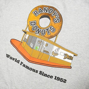 Randy's Donuts ランディーズドーナッツ Grey Hoodie ジップパーカー 灰 Size 【L】 【新古品・未使用品】 20797440