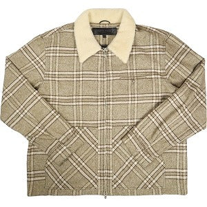CHROME HEARTS クロム・ハーツ JKT U BLACK SHEEP OATMEAL PLD CREAM チェックジャケット クリーム Size 【XL】 【新古品・未使用品】 20797476