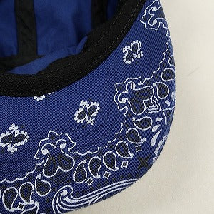 SUPREME シュプリーム 21SS Bandana Camp Cap Navy キャンプキャップ 紺 Size 【フリー】 【中古品-ほぼ新品】 20797557