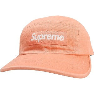 SUPREME シュプリーム Washed Chino Twill Camp Cap Peach キャンプキャップ ピンク Size 【フリー】 【中古品-ほぼ新品】 20797570