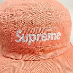 SUPREME シュプリーム Washed Chino Twill Camp Cap Peach キャンプキャップ ピンク Size 【フリー】 【中古品-ほぼ新品】 20797570