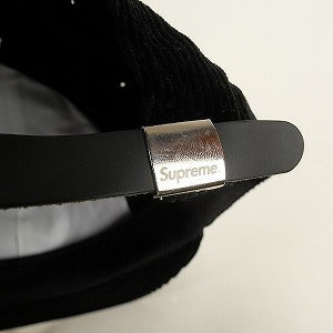 SUPREME シュプリーム 17SS Corduroy S Logo 6-Panel Black キャップ 黒 Size 【フリー】 【中古品-ほぼ新品】 20797590