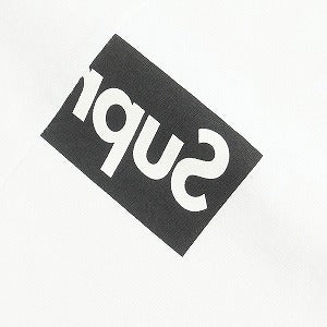 SUPREME シュプリーム ×COMME des GARCONS SHIRT 18AW Split Box Logo Tee White Tシャツ 白 Size 【L】 【新古品・未使用品】 20797605