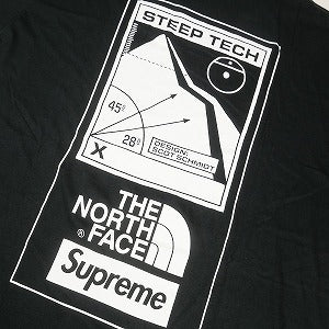 SUPREME シュプリーム ×THE NORTH FACE 16SS Steep Tech T-Shirt Black Tシャツ 黒 Size 【XL】 【新古品・未使用品】 20797607