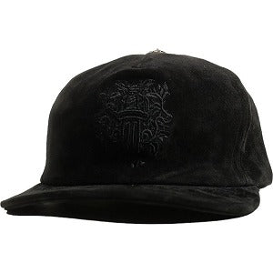 CHROME HEARTS クロム・ハーツ SLOUCHY 5 PANEL CAP レザーキャップ 黒 Size 【フリー】 【新古品・未使用品】 20797644