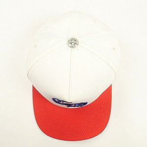 CHROME HEARTS クロム・ハーツ HAT 5 PNL CAP BSBL RED/WHITE ベースボールキャップ 赤白 Size 【フリー】 【中古品-ほぼ新品】 20797660