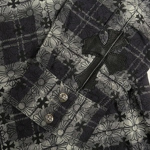 CHROME HEARTS クロム・ハーツ CH PLUS LOOSE ENDS SHIRT BLK/CHRCL/GRY 長袖シャツ 黒灰 Size 【M】 【中古品-良い】 20797662
