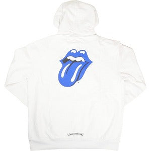 CHROME HEARTS クロム・ハーツ ROLLING STONES HOODIE WHITE オンライン限定パーカー 白 Size 【S】 【新古品・未使用品】 20797786
