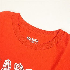 MASSES マシス T-SHIRT L/S TWIN SKULL Red ロンT 赤 Size 【XL】 【中古品-非常に良い】 20797883