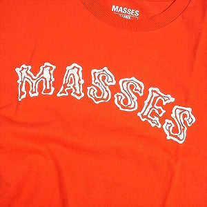 MASSES マシス T-SHIRT L/S TWIN SKULL Red ロンT 赤 Size 【XL】 【中古品-非常に良い】 20797883