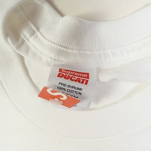SUPREME シュプリーム ×Ducati 24SS Logos Tee White Tシャツ 白 Size 【M】 【新古品・未使用品】 20797890