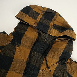 SUPREME シュプリーム 22SS Cotton Hooded Jacket Brown Plaid コットンジャケット 茶 Size 【M】 【新古品・未使用品】 20797919