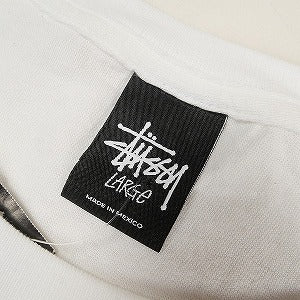 STUSSY ステューシー CHEETAH STOCK LOGO TEE WHITE Tシャツ 白 Size 【L】 【新古品・未使用品】 20797949