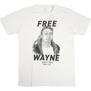 STUSSY ステューシー ×RANSON 30周年記念 Lil Wayne Tee White Tシャツ 白 Size 【L】 【新古品・未使用品】 20797964