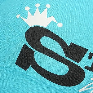 STUSSY ステューシー CROWN WORLD WIDE TEE LIGHTBLUE Tシャツ 水色 Size 【XL】 【中古品-良い】 20797966